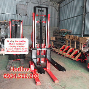 Xe Nang Tay Ban Tu Dong Niuli Ctd1530